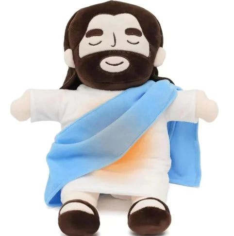 Peluche de jesus respirando